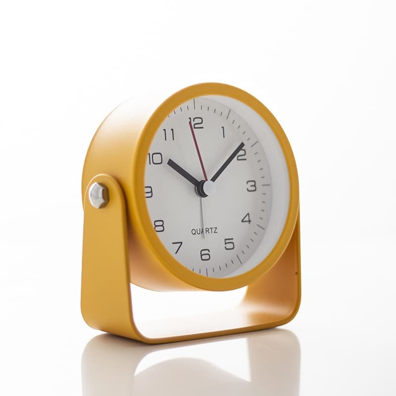 Silent Analog Alarm Clock with Night Light Adjustable Angle for Travel Nightstand Bedroom Silent Analog Alarm Clock with Night Light Adjustable Angle for Travel Nightstand Bedroom