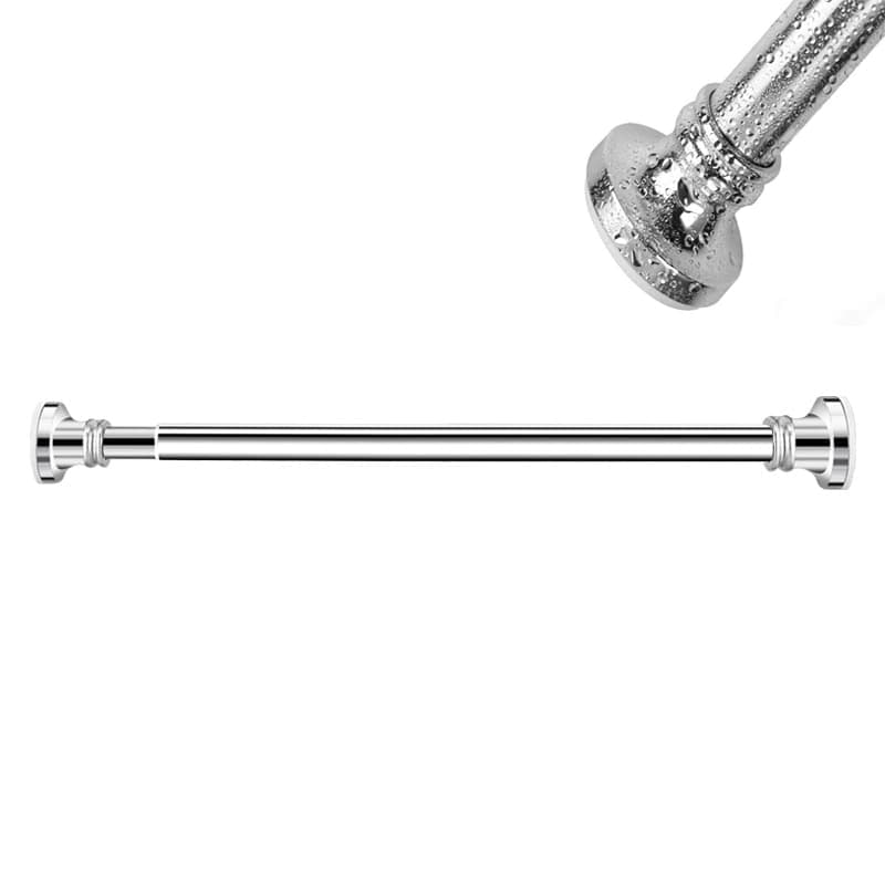 Telescopic Curtain Rod Extendable Cabinet Rod Stainless Steel