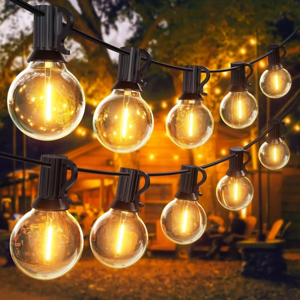 52 LED String Lights Waterproof G40 for Outdoor 52 LED String Lights Waterproof G40 for Outdoor