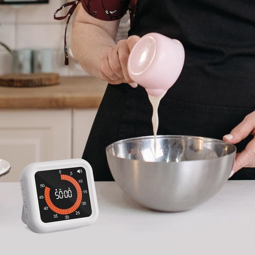 Rechargeable Visual Timer with Magnet and Stand
