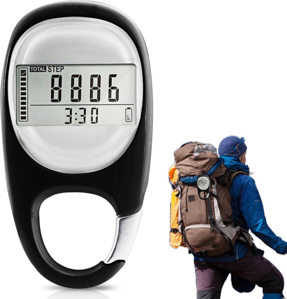3D Pedometer with LED Display for Running and Walking 3D Pedometer with LED Display for Running and Walking
