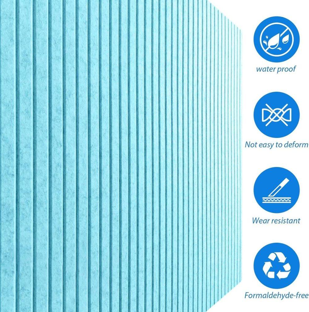 Blue Self-Adhesive Photo Board