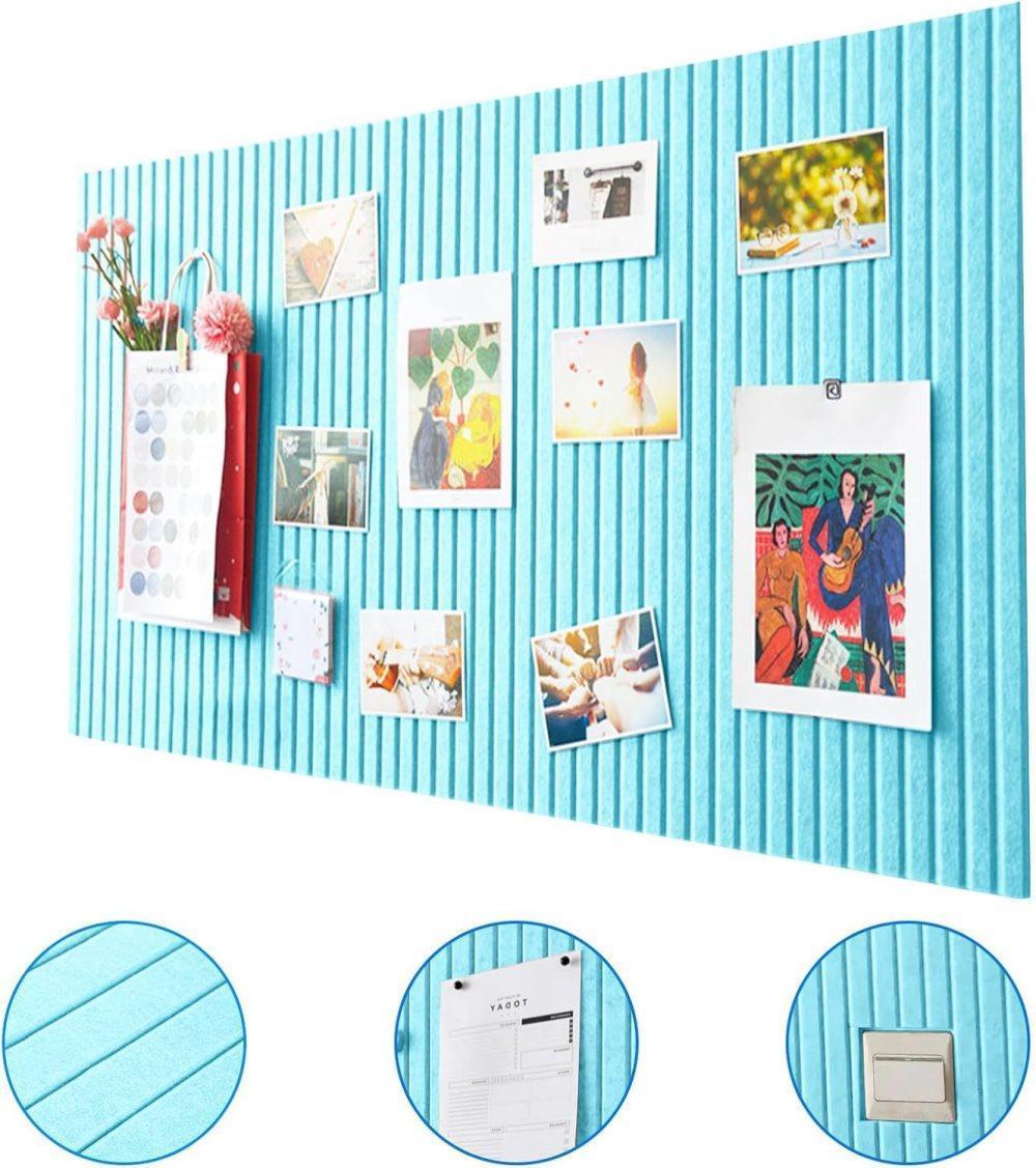 Blue Self-Adhesive Photo Board