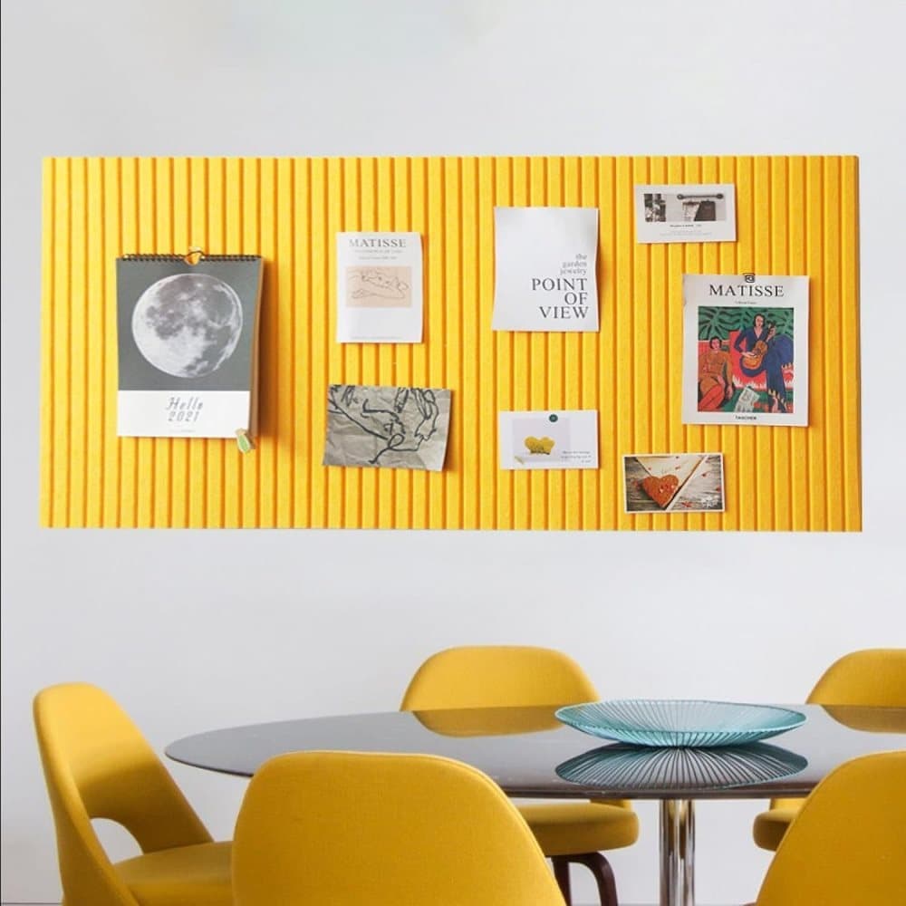 Yellow Self-adhesive Photo Board