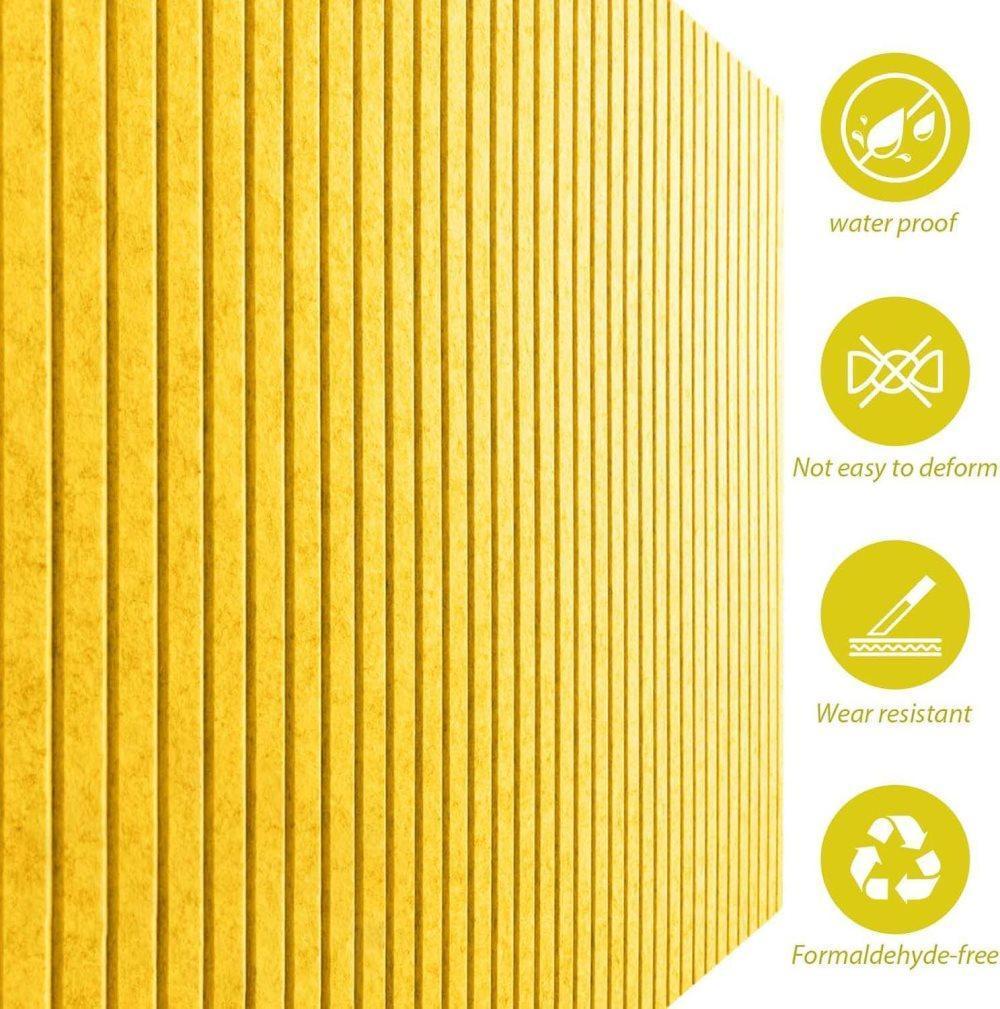 Yellow Self-adhesive Photo Board