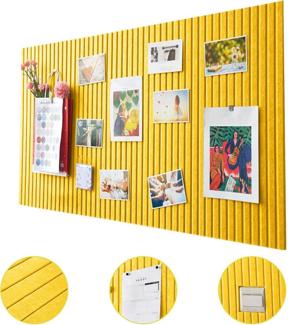 Yellow Self-adhesive Photo Board
