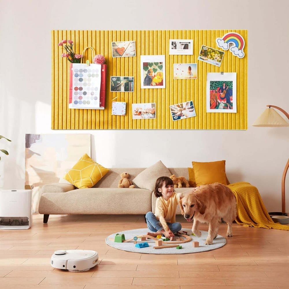 Yellow Self-adhesive Photo Board