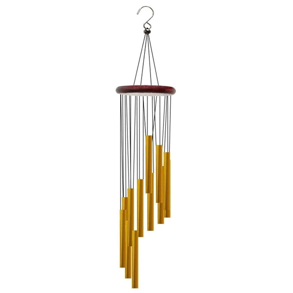 Metal Wind Chime 12 Pipe Outdoor Decor Loud Musical