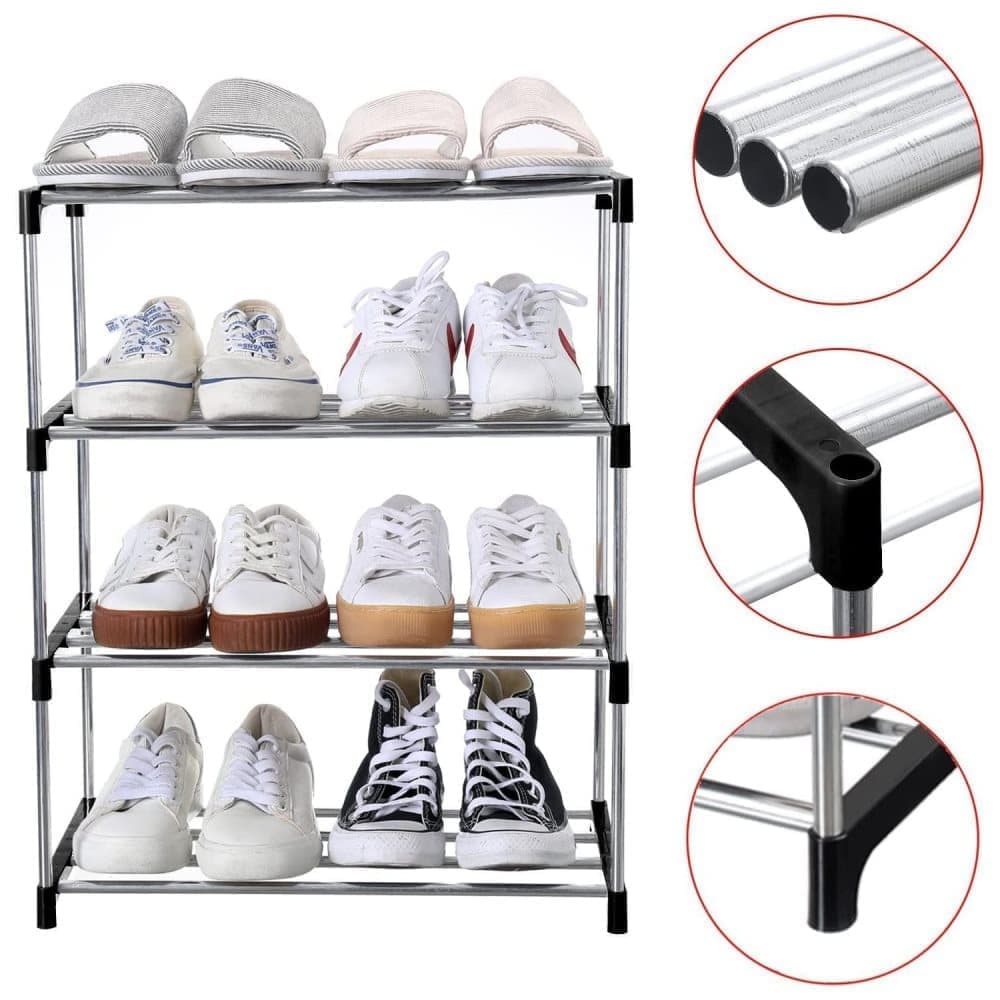 3-Tier Stackable Shoe Rack