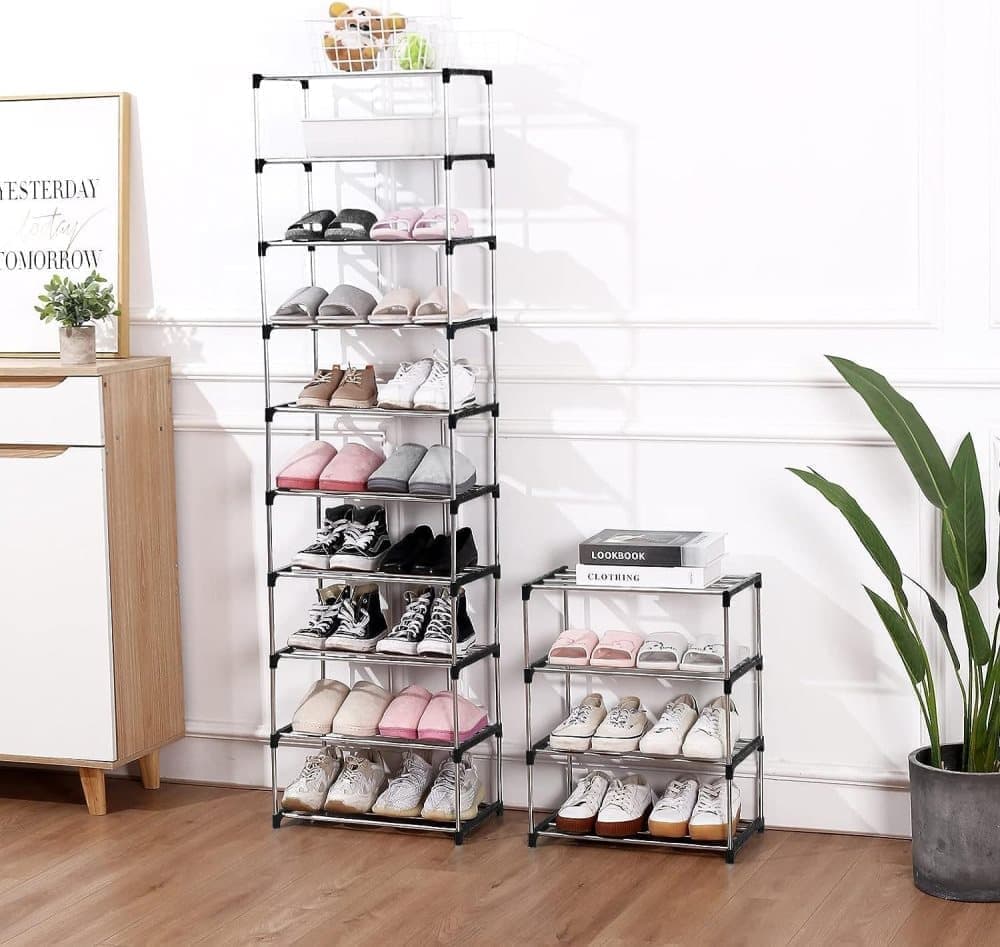 3-Tier Stackable Shoe Rack