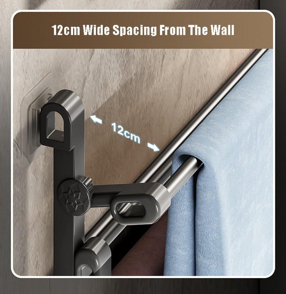 Wall-Mounted Folding Shoe Rack