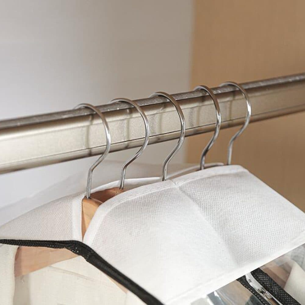 3-pack Transparent PEVA Clothes Cover with Zipper
