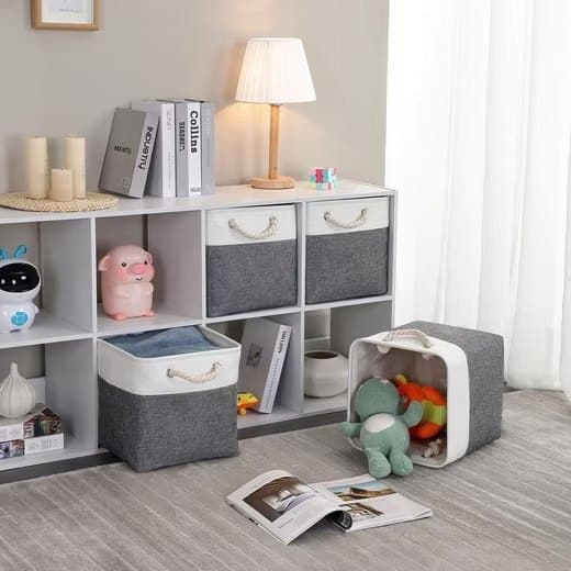 33 Pack Storage Basket Cube for Clothes and Toys