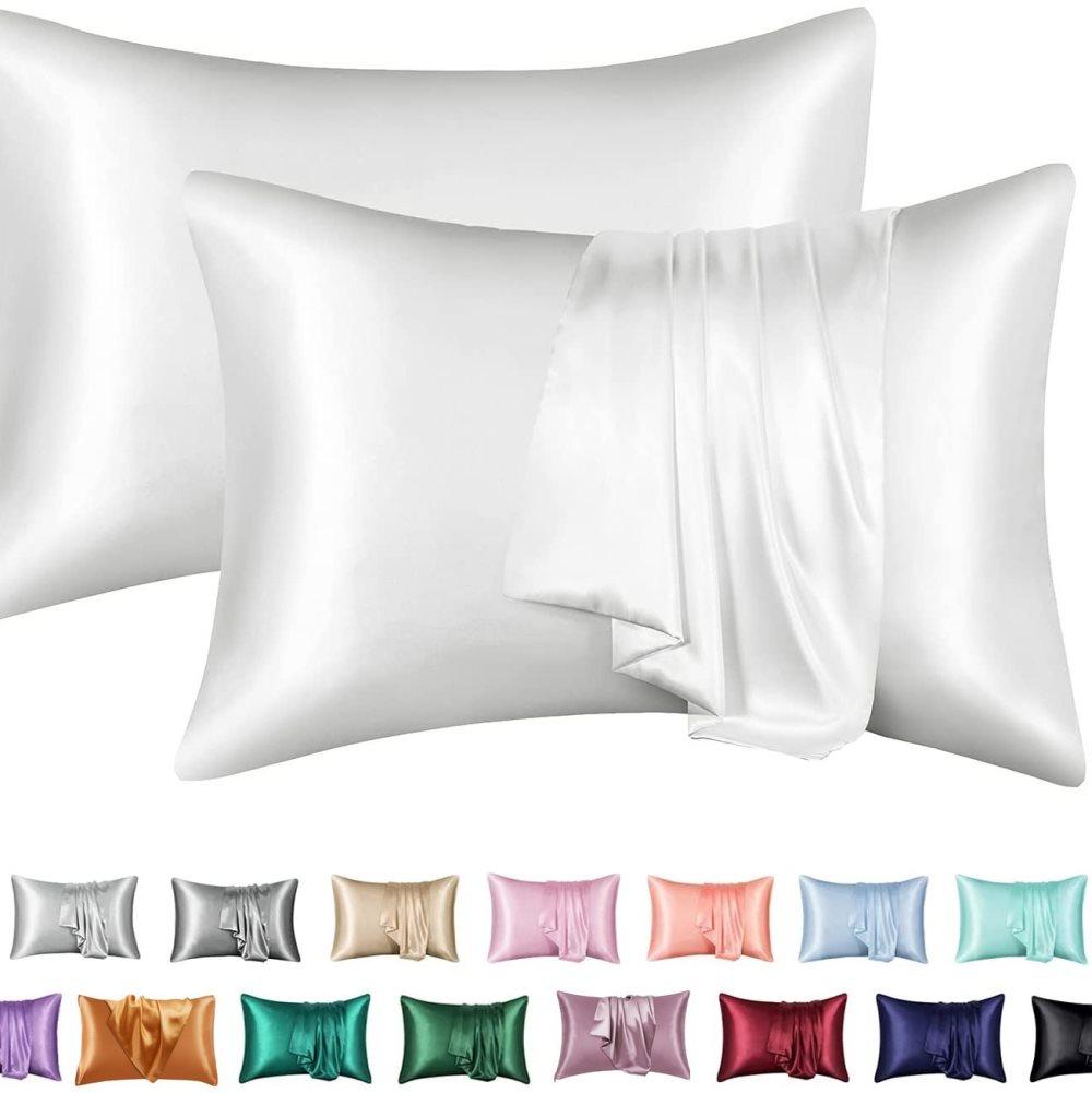 2-Pack Satin Pillowcase Silky Soft 2-Pack Satin Pillowcase Silky Soft