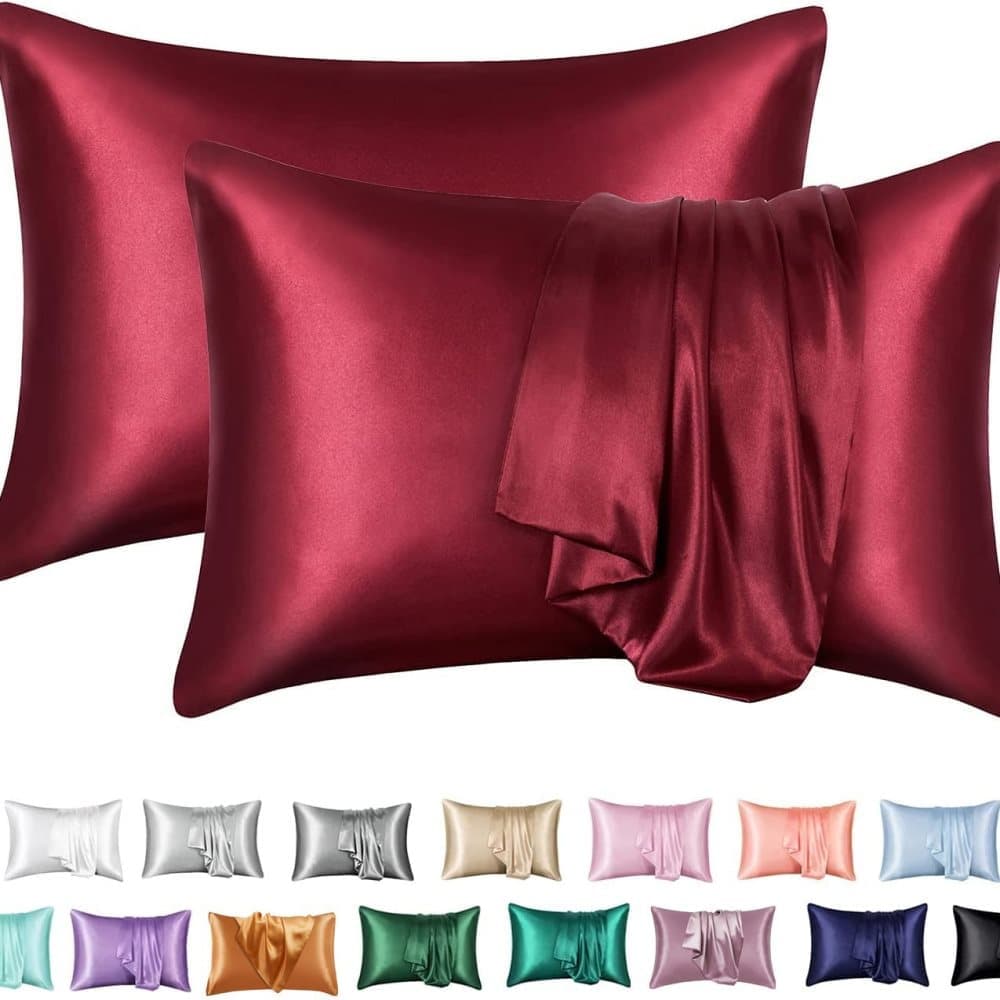 2-Pack Satin Pillowcase Silky and Soft 2-Pack Satin Pillowcase Silky and Soft