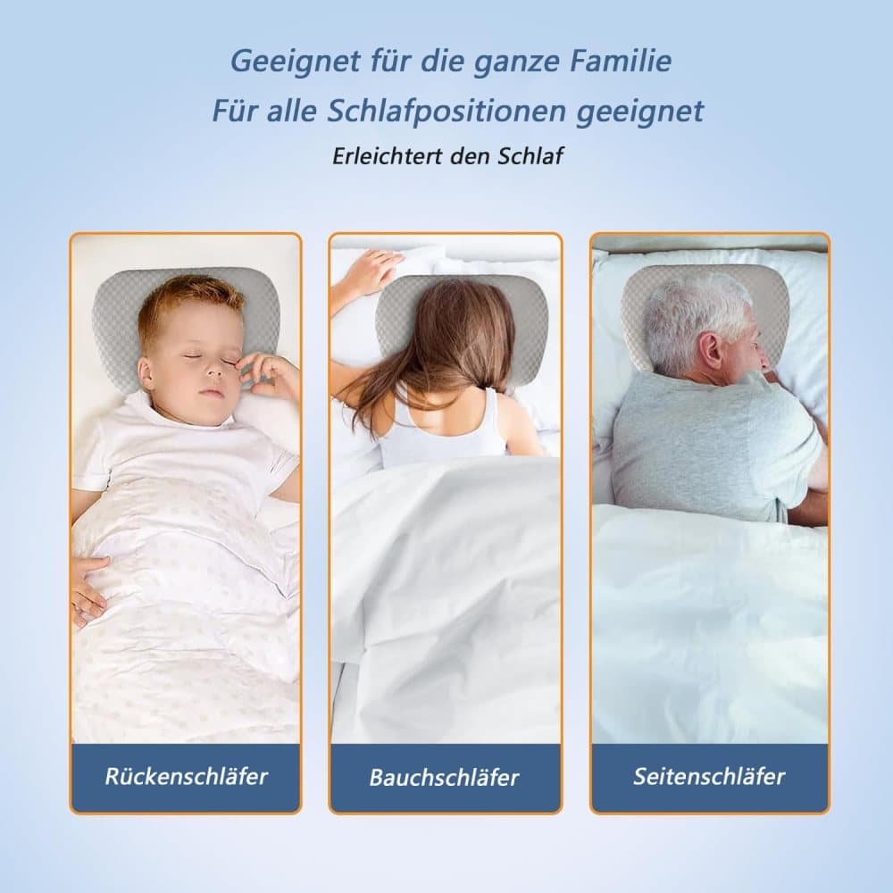 Microfiber Pillow with Ear Holes for Side Sleepers