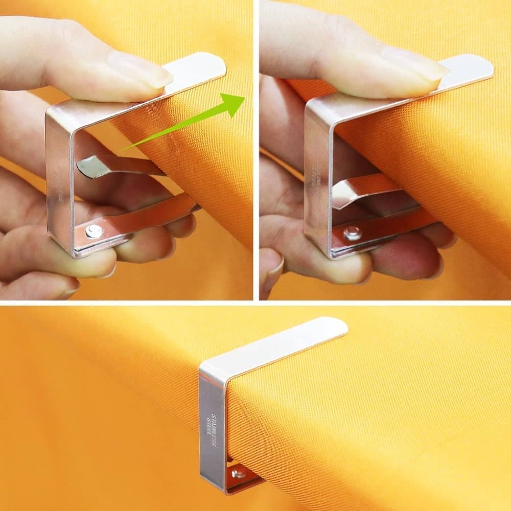 8 Picnic Table Cloth Clips