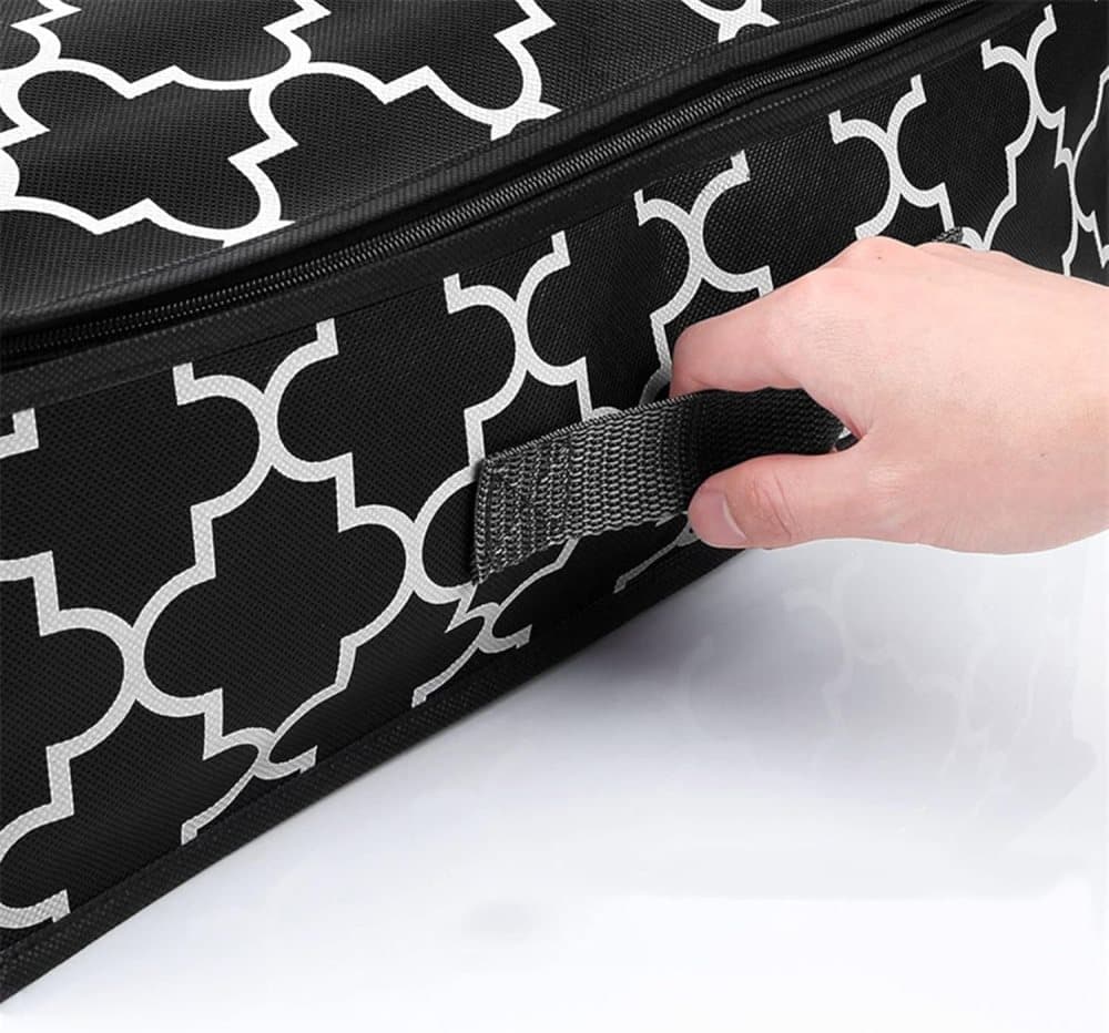 2-Pack Foldable Storage Boxes for Clothes and Blankets