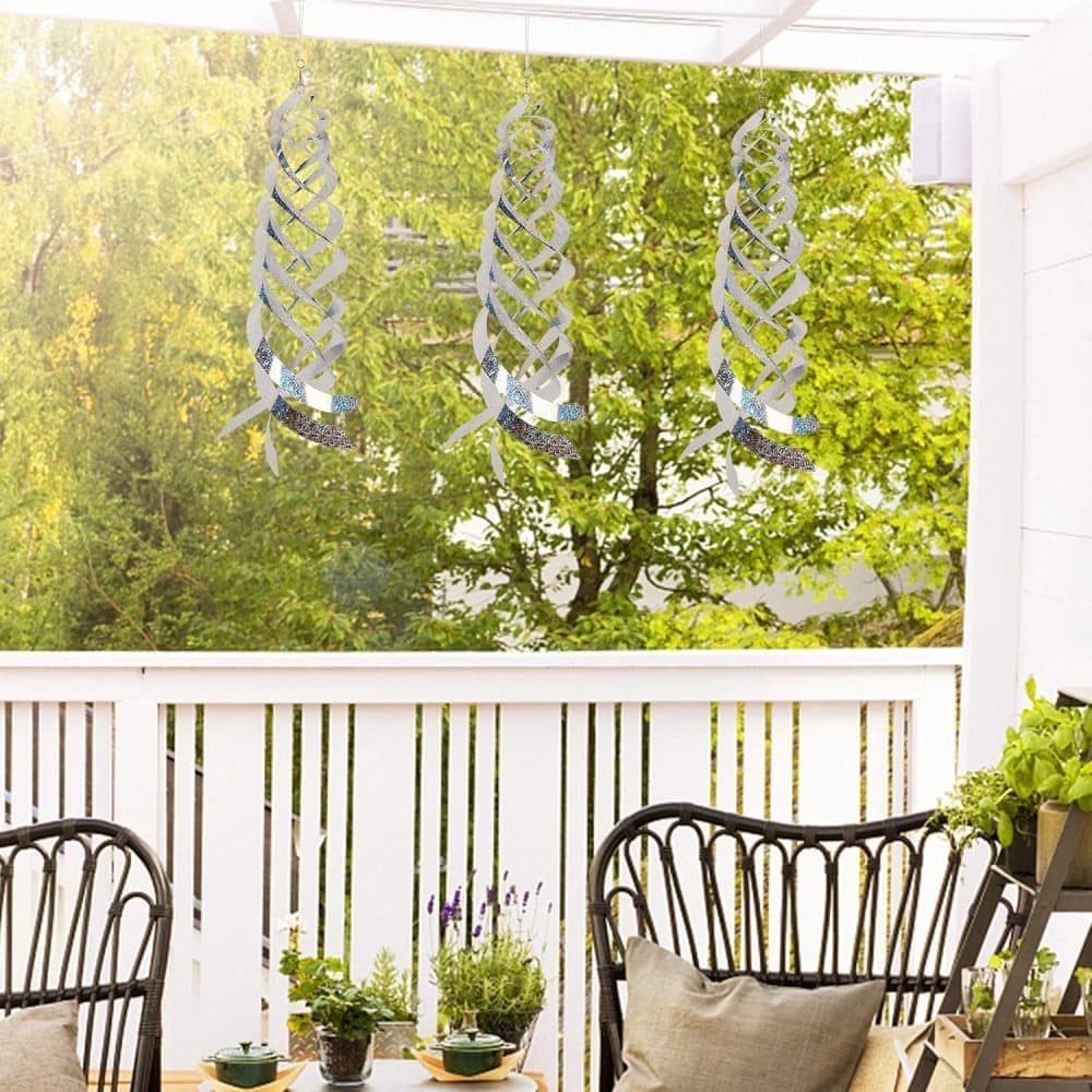 3 pcs Reflective Scarecrow for Garden and Balcony