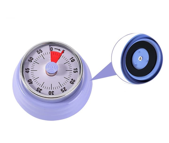 60 Minute Mechanical Kitchen Timer with Magnet 60 Minute Mechanical Kitchen Timer with Magnet