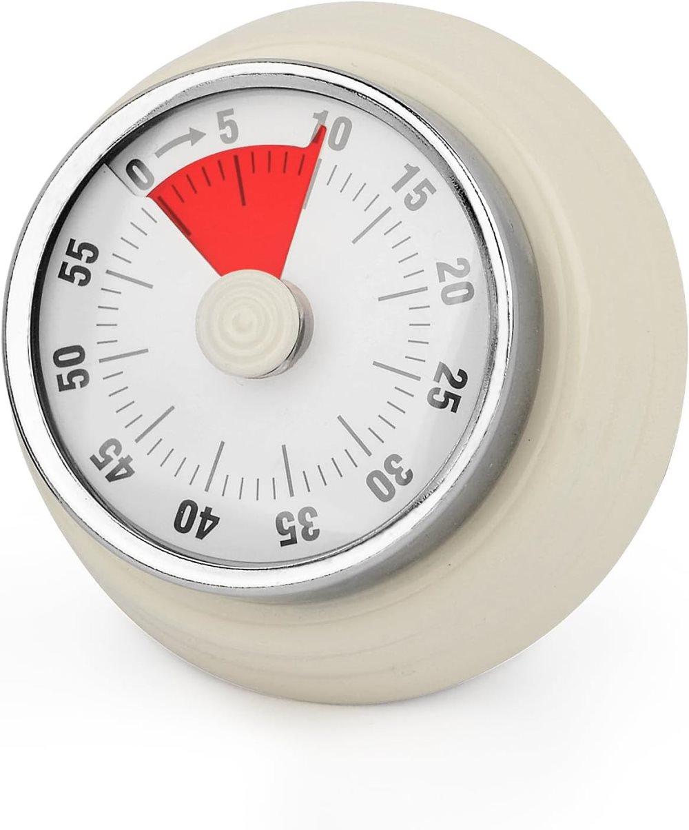 60 Minute Mechanical Kitchen Timer with Magnet 60 Minute Mechanical Kitchen Timer with Magnet