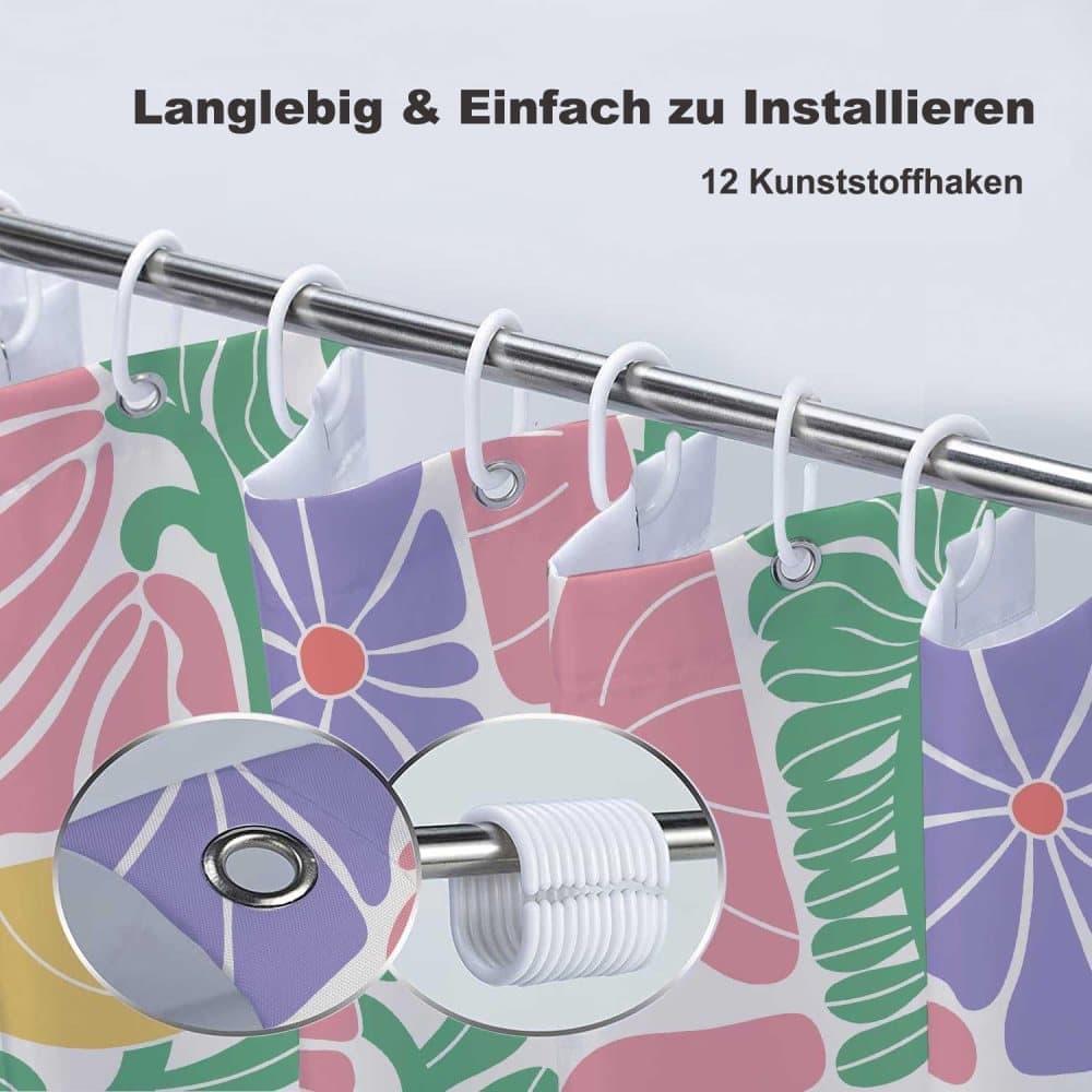 Bohemian Shower Curtain 180x180 cm