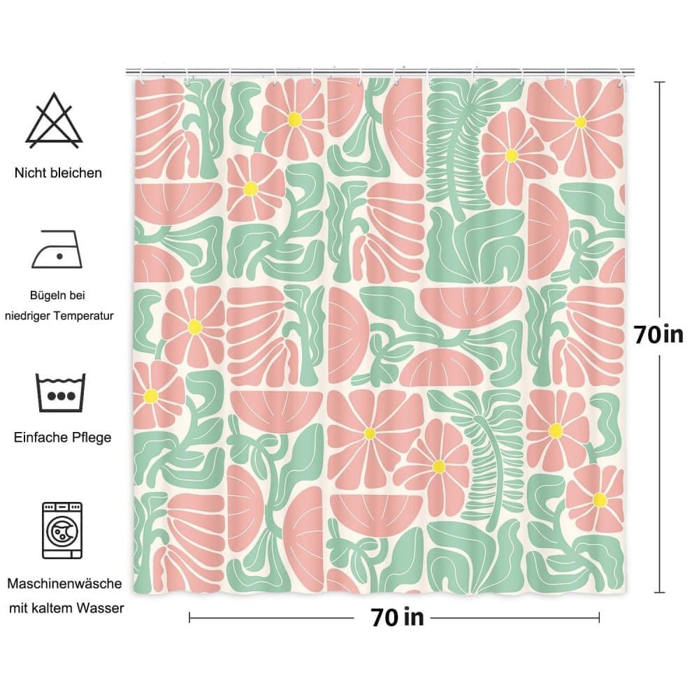 Bohemian Shower Curtain 180x180 cm