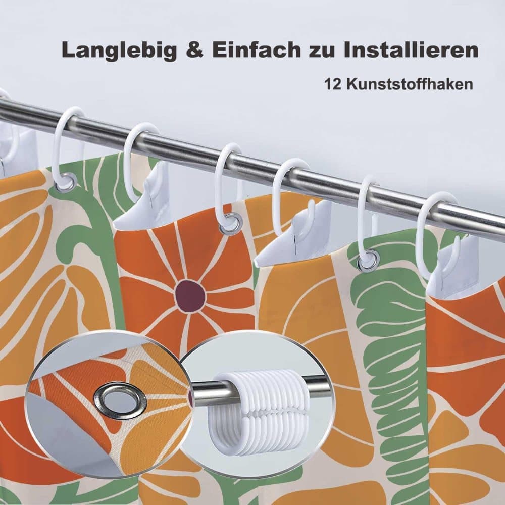 Bohemian Shower Curtain 180x180 cm