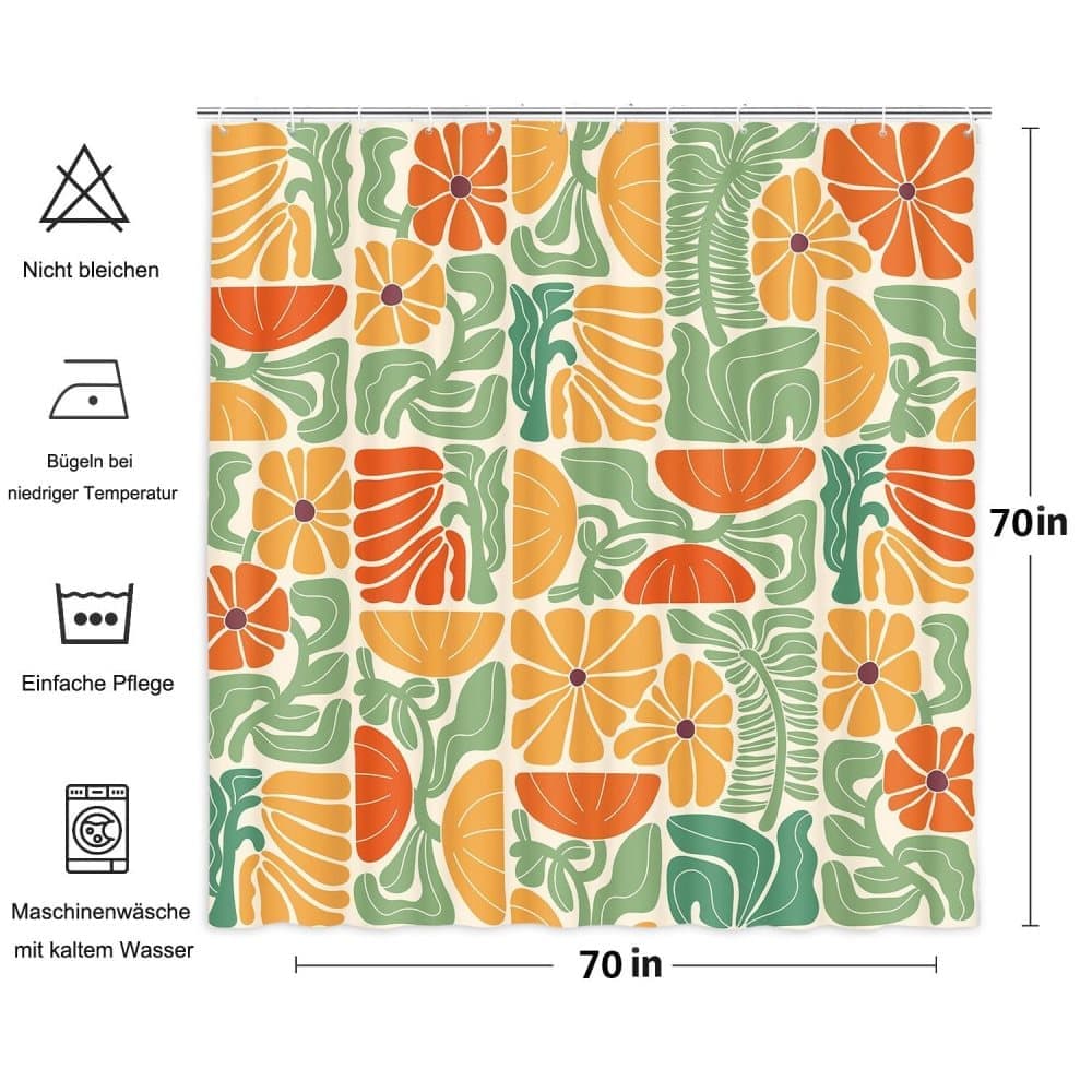 Bohemian Shower Curtain 180x180 cm