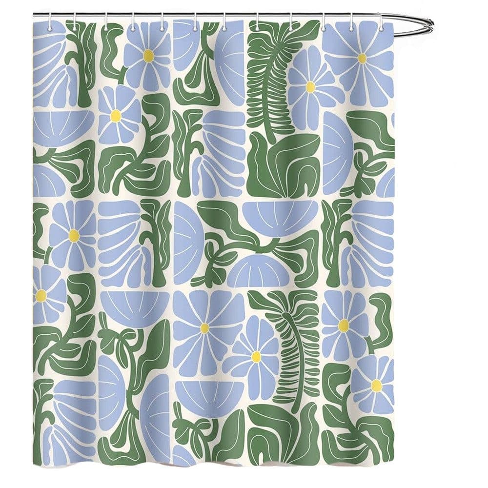 Bohemian Shower Curtain with 12 Hooks Bohemian Shower Curtain with 12 Hooks