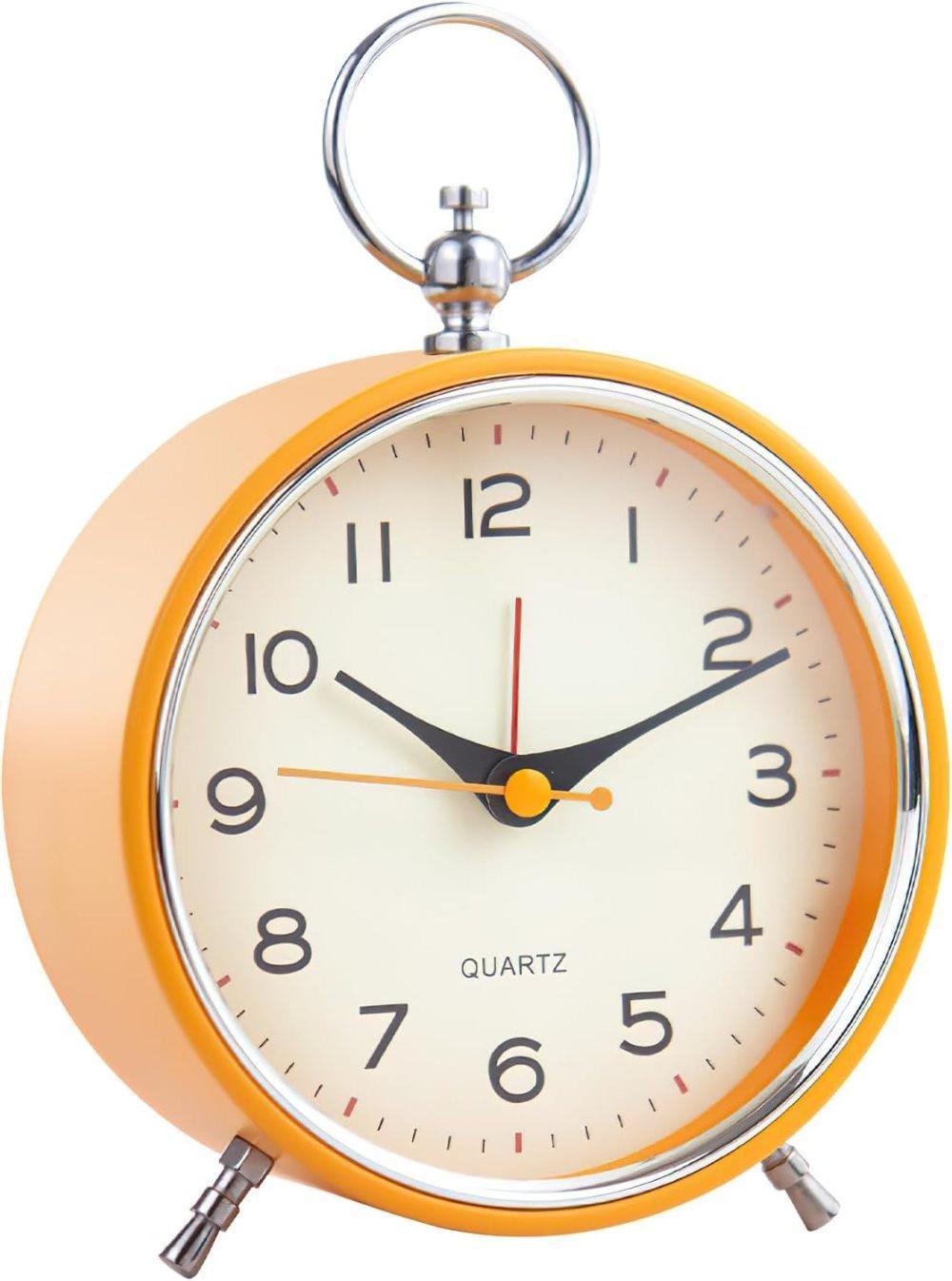 Silent Analog Alarm Clock with Snooze Button Silent Analog Alarm Clock with Snooze Button