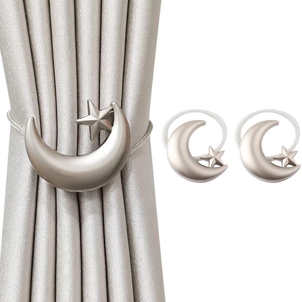2 pcs Magnetic Curtain Ties Clips for Attachment and Fixation
