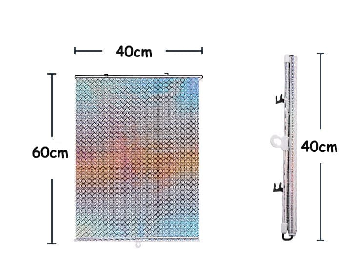 Blackout Curtain with Suction Cups