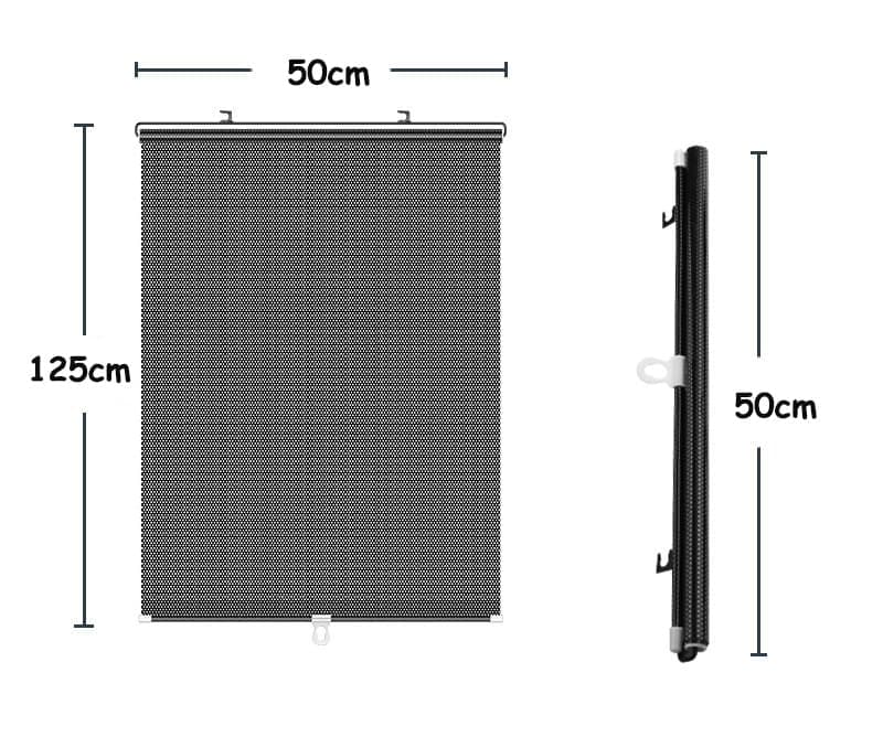 Blackout Curtain with Suction Cups