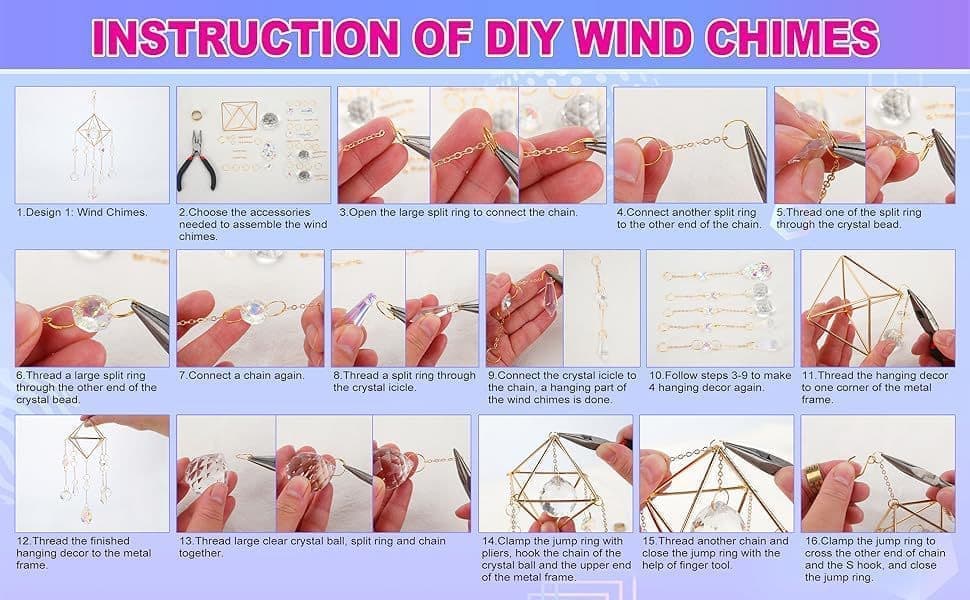 400 DIY Wind Chimes & Dream Catchers