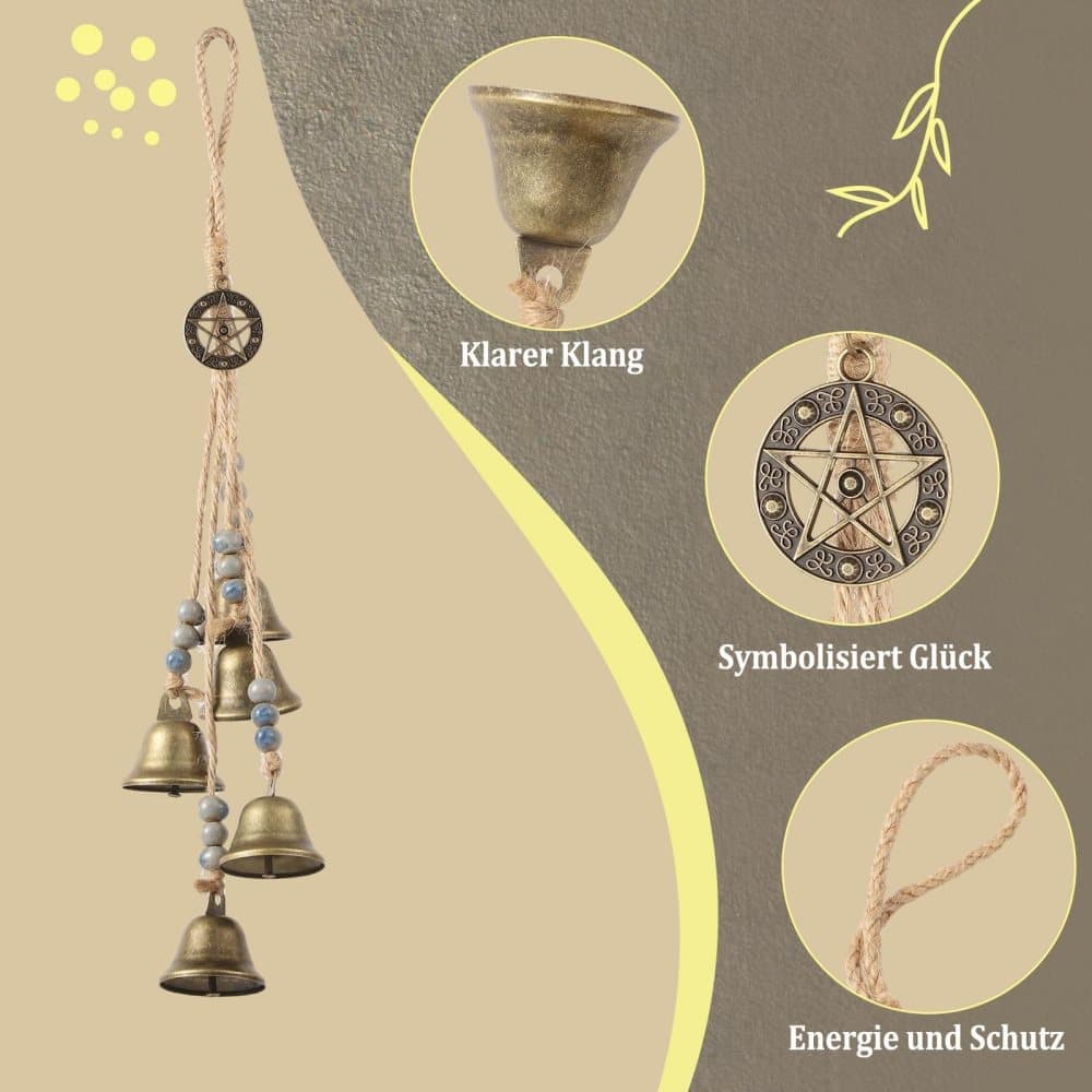 Outdoor Metal Wind Chime with Pleasant Sound