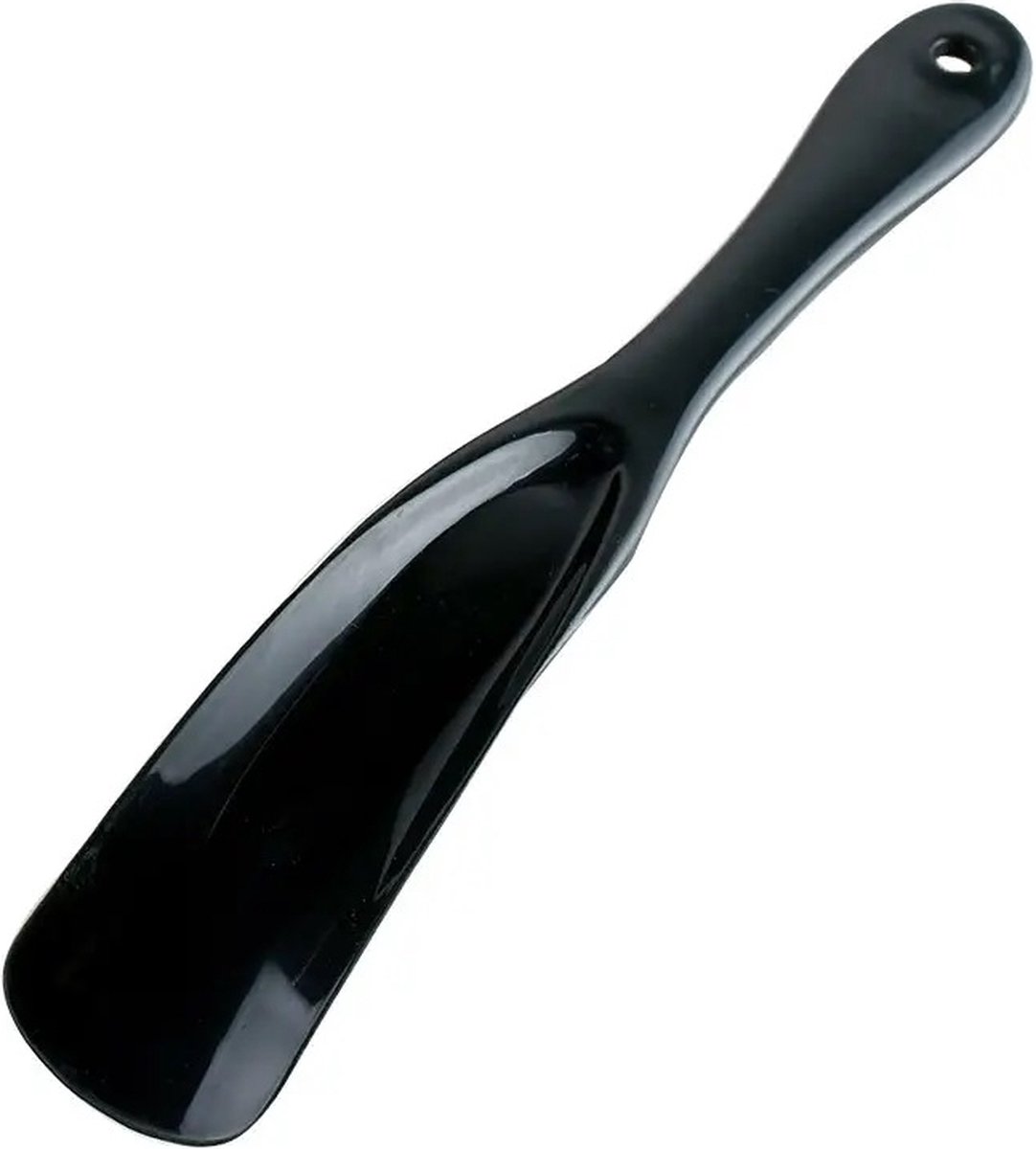 Spoon-shaped shoehorn