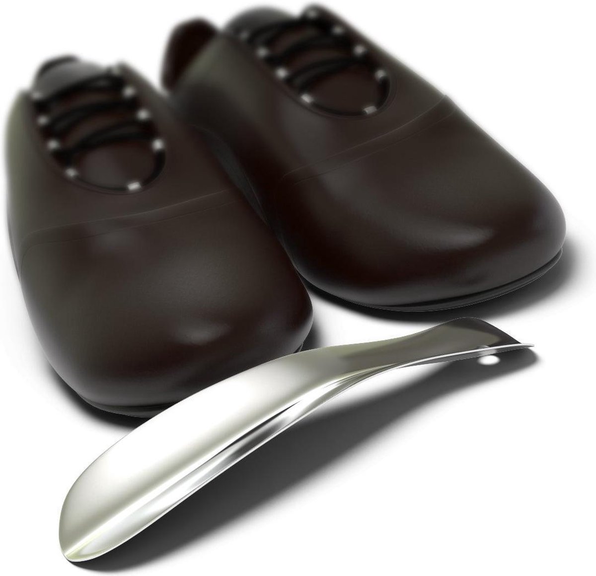 Shoehorn – Stainless Steel – Metal - 15 cm