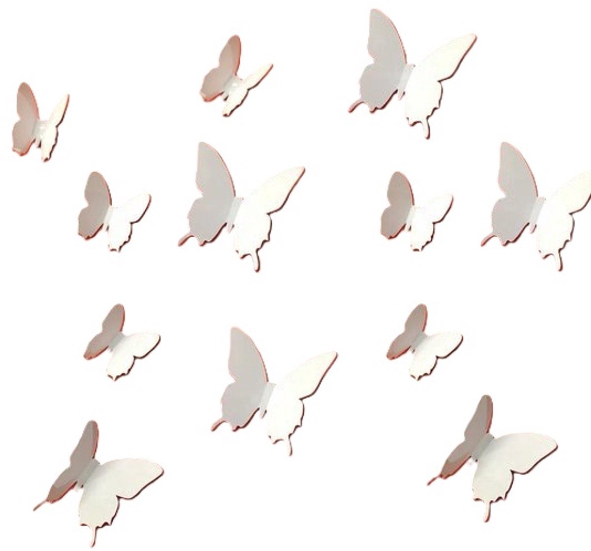 3D Wall Decoration Butterflies 12 Pieces 3D Wall Decoration Butterflies 12 Pieces