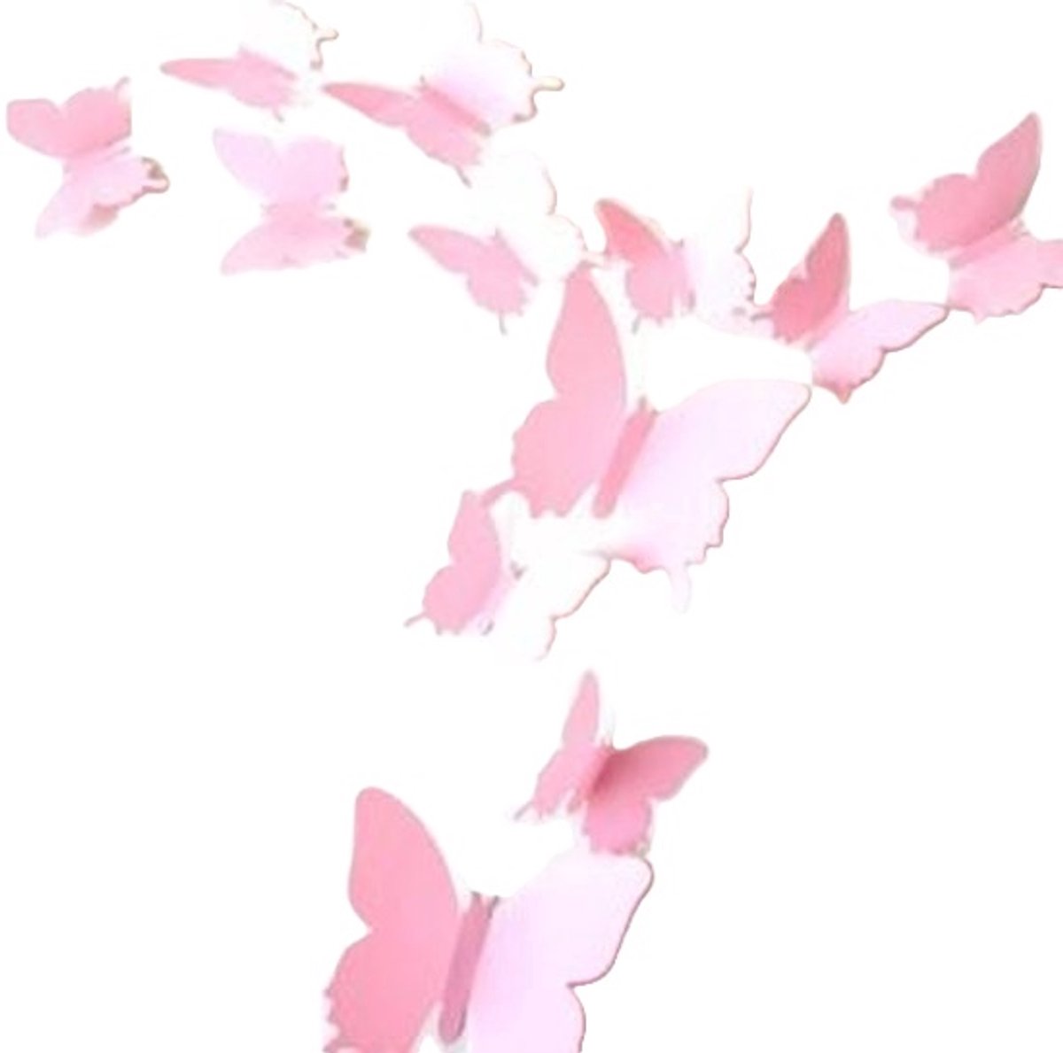3D Wall Decoration Butterflies 12 Pieces 3D Wall Decoration Butterflies 12 Pieces