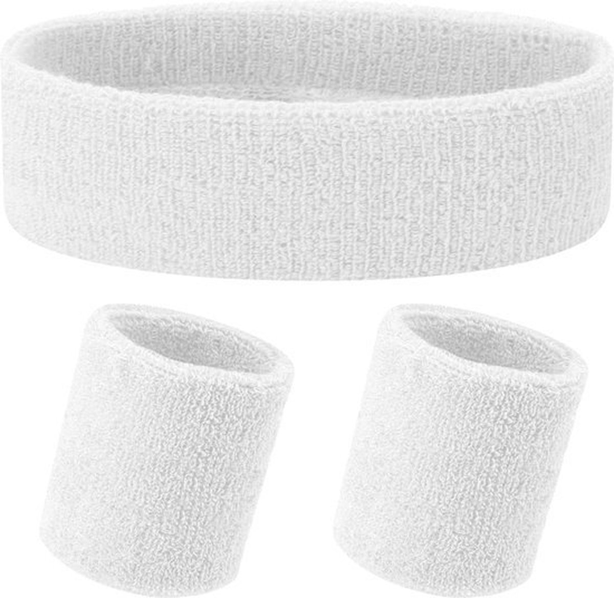 Headband + 2 Wristbands Headband + 2 Wristbands