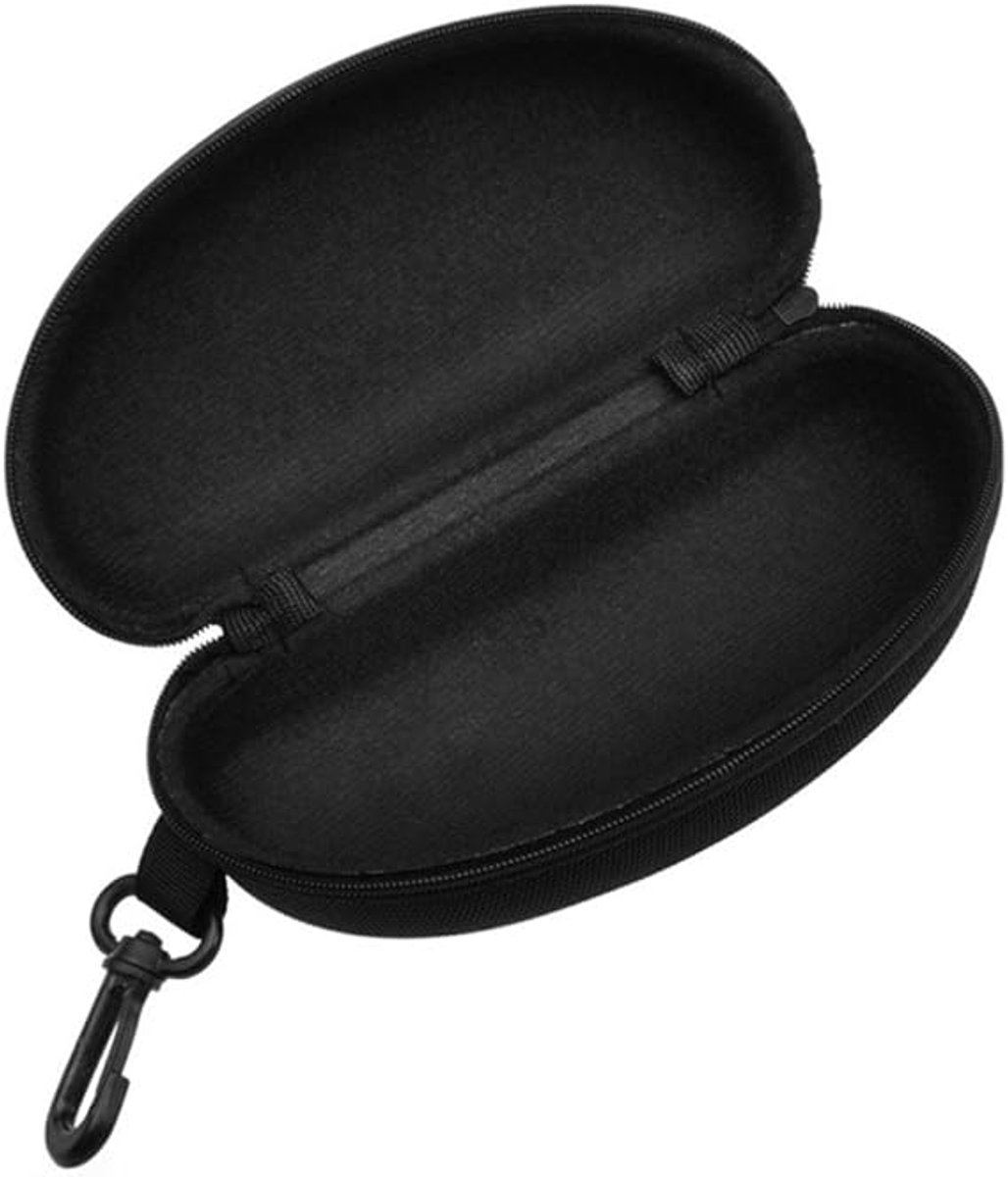 Portable Glasses Case Hard Case - Glasses Pouch - Waterproof Sunglasses Storage - Hard Box With Zipper and Olip - Durable Protective Case for Glasses Portable Glasses Case Hard Case - Glasses Pouch - Waterproof Sunglasses Storage - Hard Box With Zipper and Olip - Durable Protective Case for Glasses