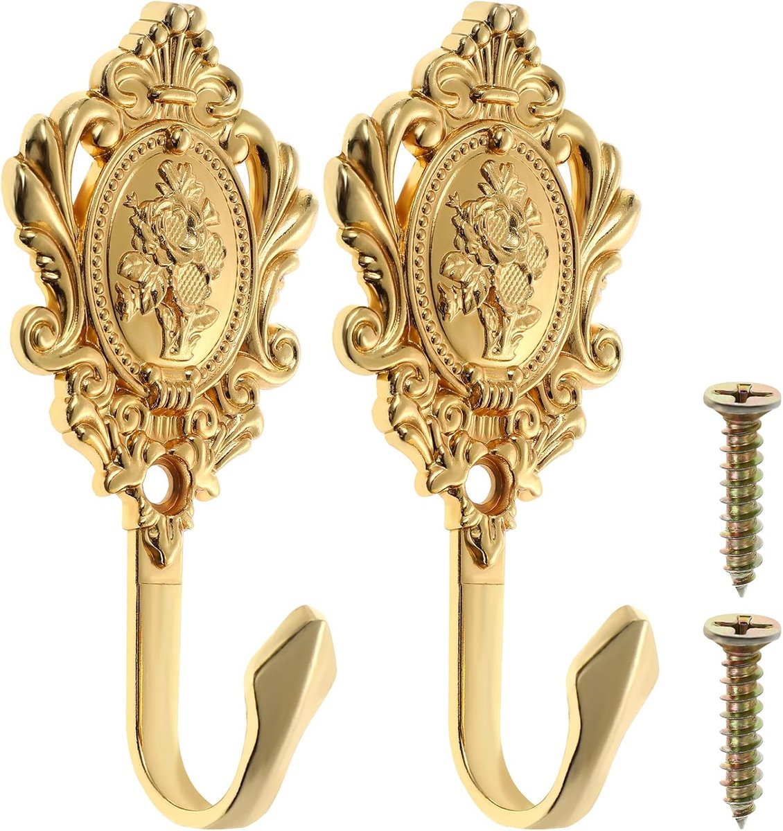 2-pack vintage curtain holders