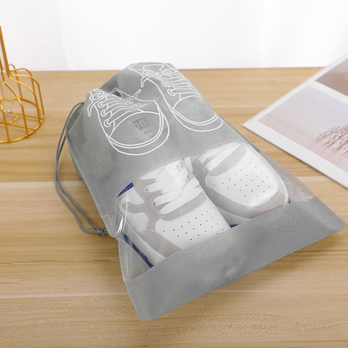 Shoe Storage Bags 5-piece – Non-woven