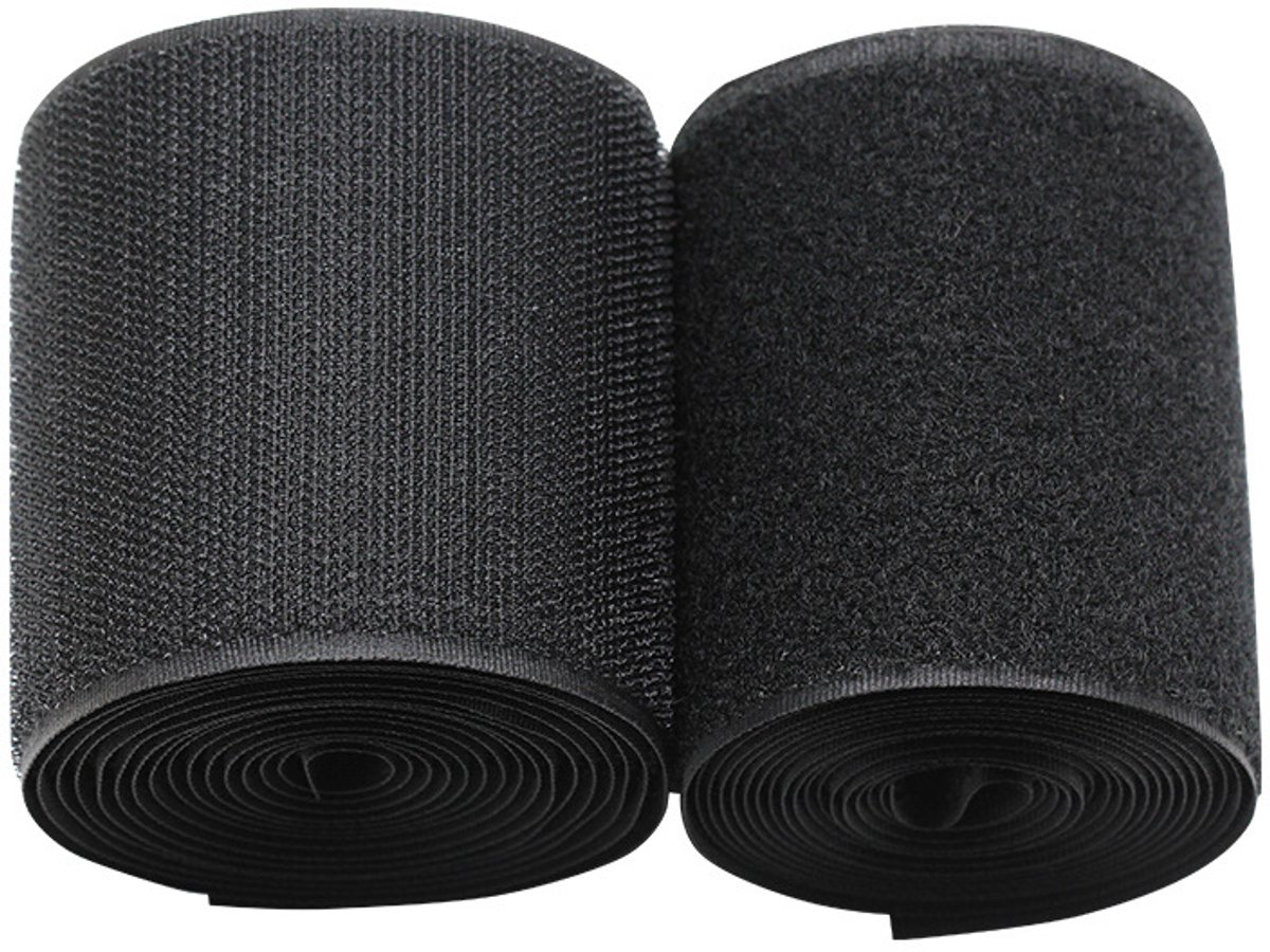 Edge banding 10cm x 2m – Black nylon, non-adhesive, for sewing