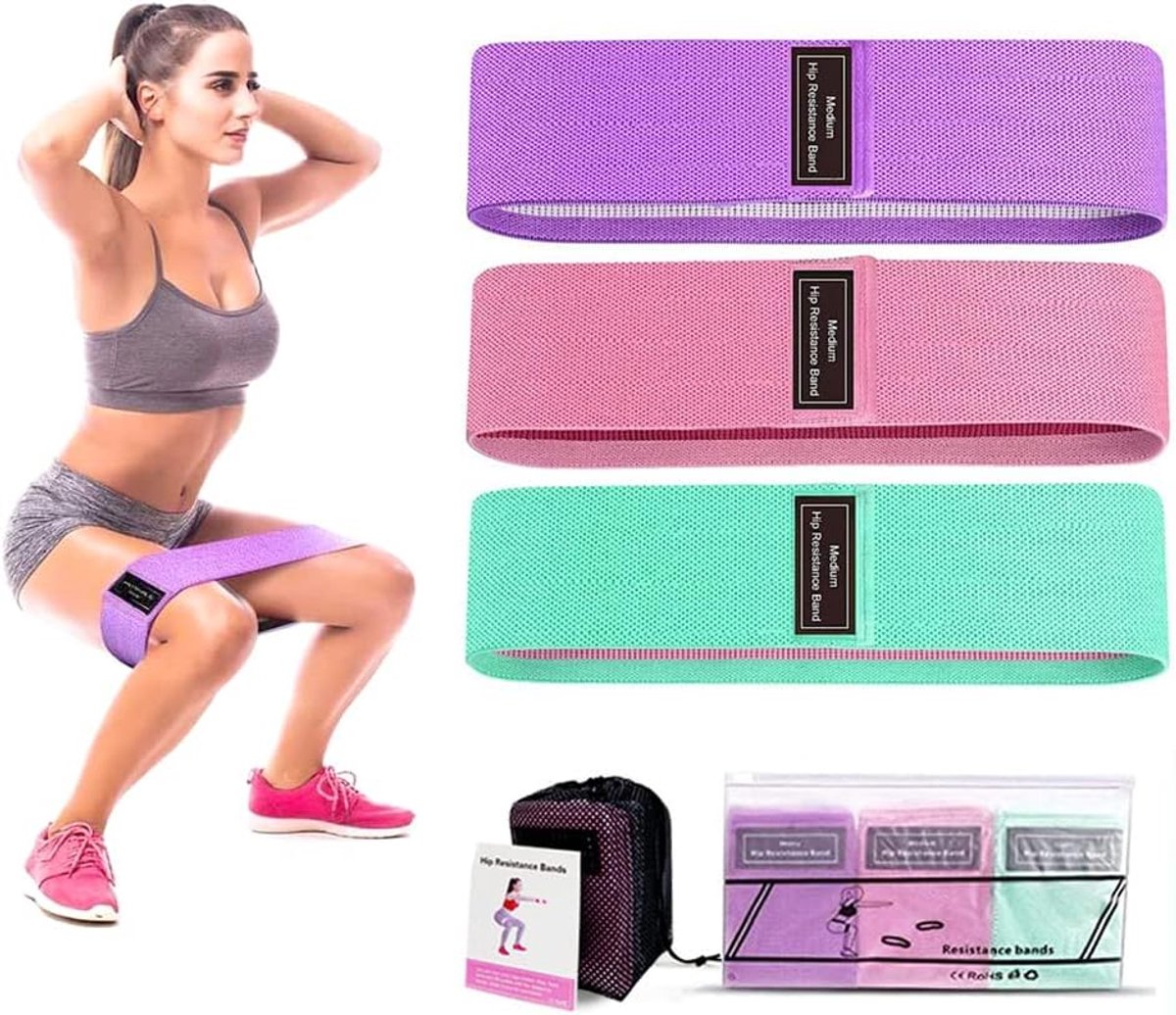 Resistance Bands - Resistance Band - Fitness Elastics - Non-slip Resistance Bands - Resistance Band - Fitness Elastics - Non-slip