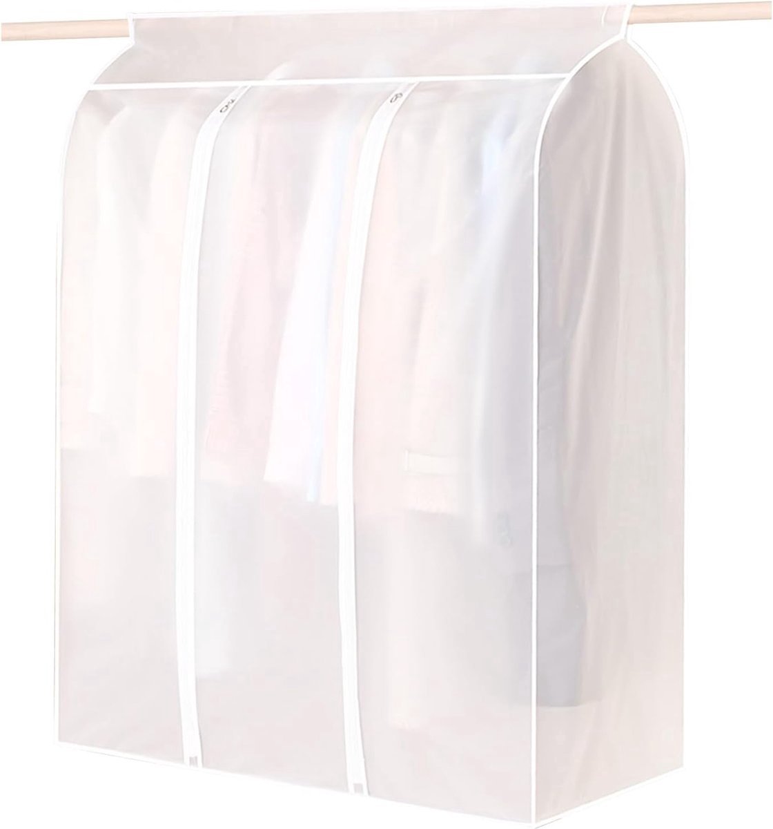 Garment Cover - Storage Bag - 90x100x50cm - Garment Bags with Zipper - Breathable & Dustproof - Transparent Window - Three-dimensional Dust Cover - Clothing Protective Bags - Wider Garment Cover - Storage Bag - 90x100x50cm - Garment Bags with Zipper - Breathable & Dustproof - Transparent Window - Three-dimensional Dust Cover - Clothing Protective Bags - Wider