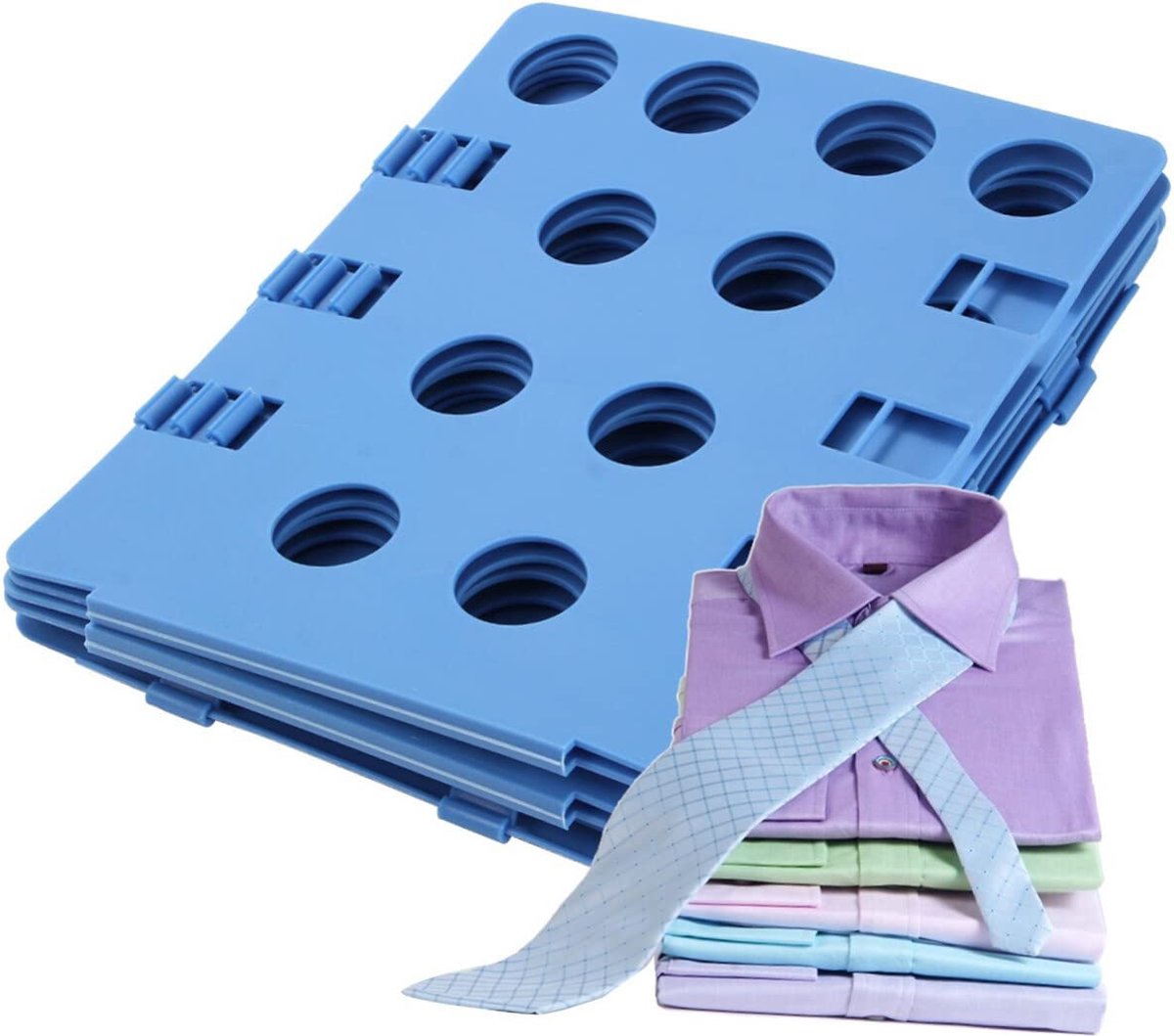 Clothes Folding Board - Laundry Folding Board - Folding Board - Folding Aid - Clothes Folder - Folding Aid - Shirt Organizer - Folding Board Folder - Flipfold - Folding Board for Shirts