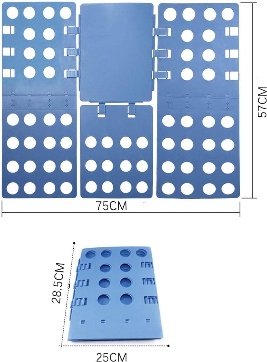 Clothes Folding Board - Laundry Folding Board - Folding Board - Folding Aid - Clothes Folder - Folding Aid - Shirt Organizer - Folding Board Folder - Flipfold - Folding Board for Shirts