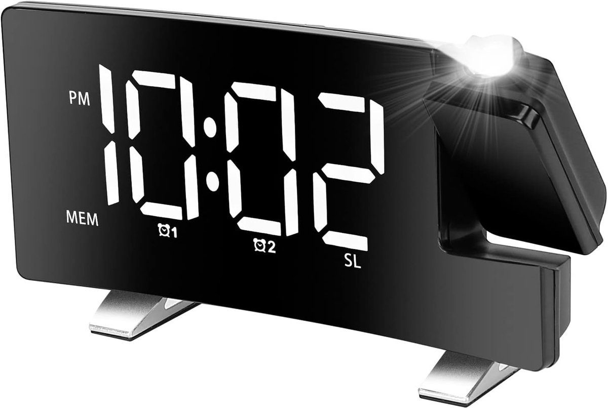 Alarm clock - radio - clock - Projection alarm clock - Digital alarm clock - Projection clock - Alarm clock radio - Clock radio - digital clock - projection clock - Multifunctional - LED - Adjustable brightness - Loud enough - for bedroom / living room / Alarm clock - radio - clock - Projection alarm clock - Digital alarm clock - Projection clock - Alarm clock radio - Clock radio - digital clock - projection clock - Multifunctional - LED - Adjustable brightness - Loud enough - for bedroom / living room /